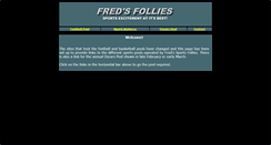 Desktop Screenshot of fredsfollies.com